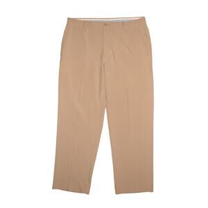 FOOTJOY $85 Flat Front Performance Khaki‎ Golf Pant Tan Men's 36